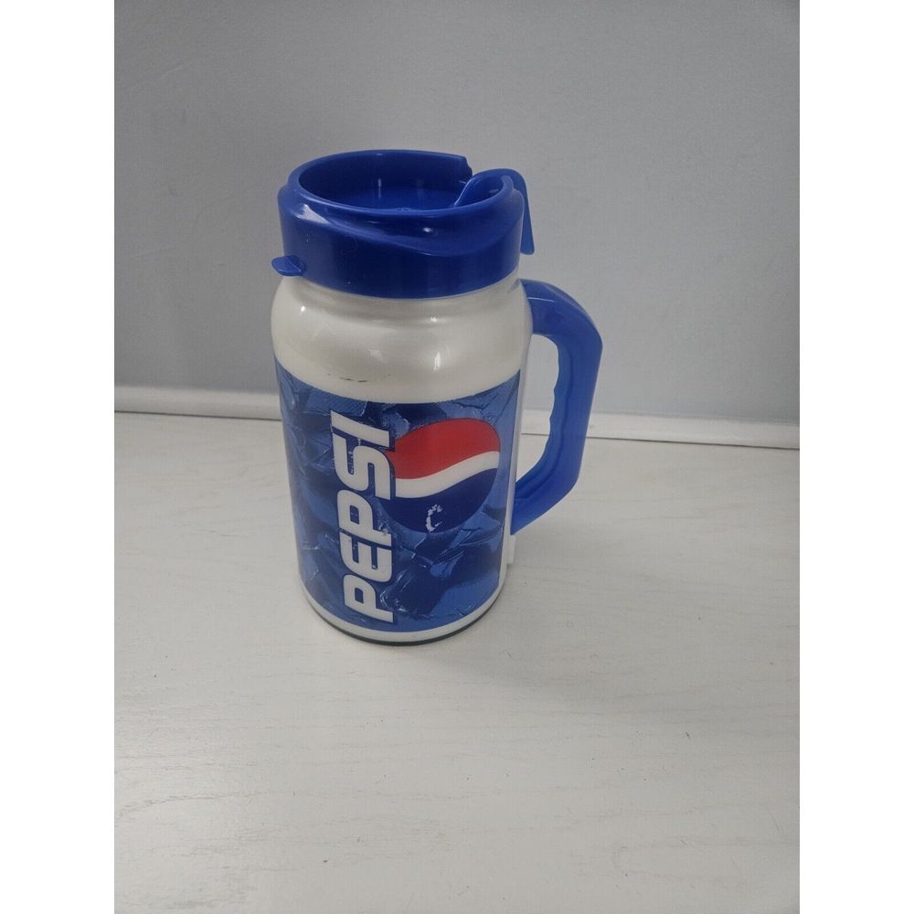 VINTAGE AUTOKING 44oz INSULATED TRAVEL MUG PEPSI‎